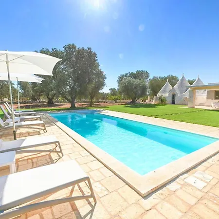 别墅 Trulli Eden 101 Con Piscina Privata *